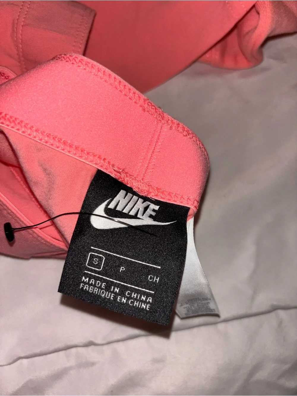 Nike Coral Kids' Sweatshirt and leggings Set with Multicolor Gradient Logos